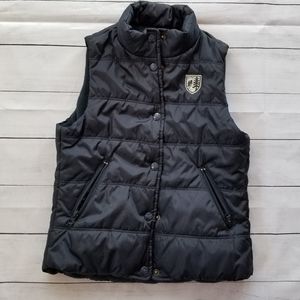 American Eagle XS navy puffer vest